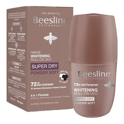 Beesline Whitening Deodorant Roll-on Super Dry Jouri Rose - 50ml