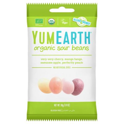 Yum Earth Candy Sour With Fruits Organic 50 G