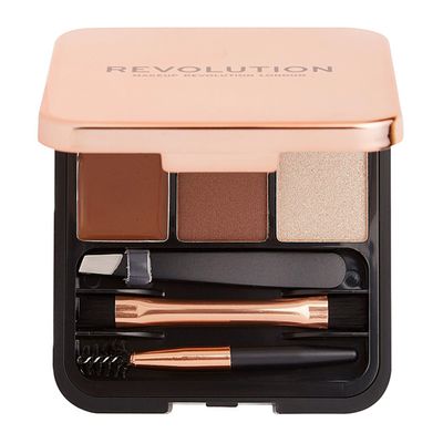 Revolution Brow Sculpt Kit - Medium Brown - 2.2g