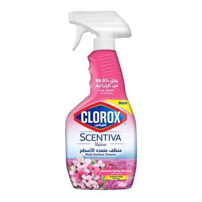 Clorox Cleanser and Antiseptic Scentiva Multi-Surface Spring Blossom 500 ML
