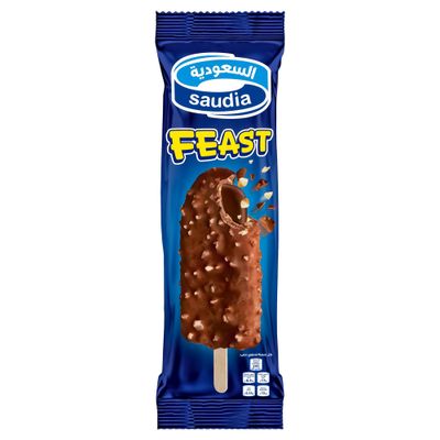 Saudia Feast Ice Cream Chocolate Flavor 80 ML