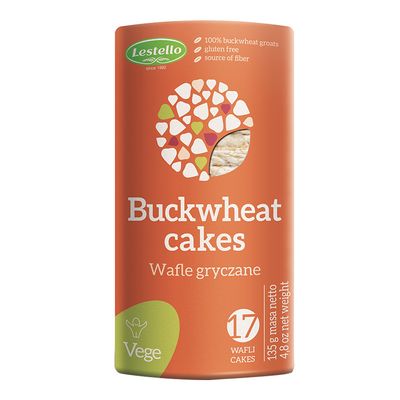Lestello Buckwheat Cakes Gluten Free 135 G