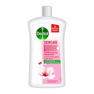 Dettol Hand Wash Soap Skin Care - 1000ml