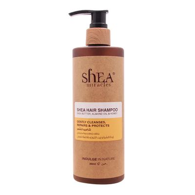 Shea Miracles Hair Shampoo With Shea Butter, Almond Oil & Honey - 300ml