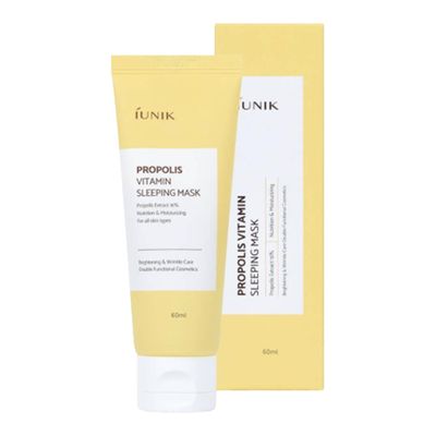 Iunik Propolis Vitamin Sleeping Mask Nourish And Brighten Skin - 60ml