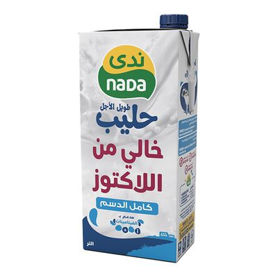 ندى حليب خالي من اللاكتوز 1 لتر