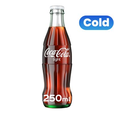 Coca Cola Light Soft Drink Glass 250 ML