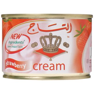  التاج قشطة فراولة 155 جرام