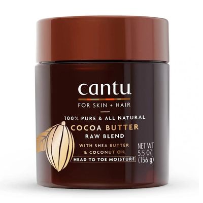 Cantu Cocoa Butter Raw Blend with Shea Butter and Coconut Oil Moisturizing Cream - 156g