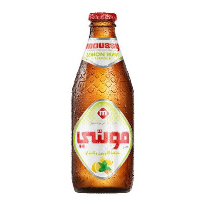 موسي شراب شعير بنكهة الليمون و النعناع 330 مل