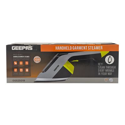 Geepas Handheld Garment Steamer 170ml Model 25019 - 1950W