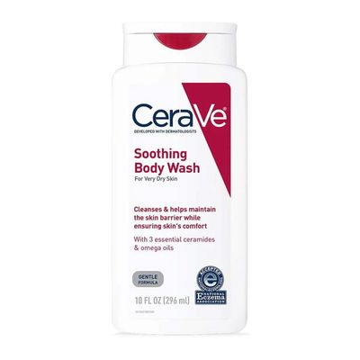 Cerave Soothing Body Wash For Very Dry Skin- 296ml