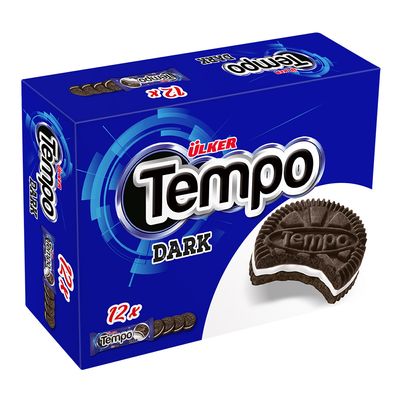 Ulker Biscuit Tempo Dark 36 G × 12 Box