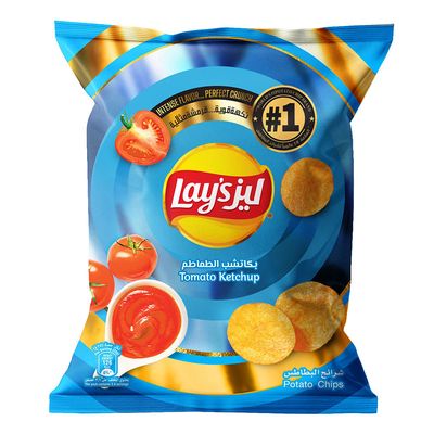 Lay's Tomato Ketchup Potato Chips - 110g