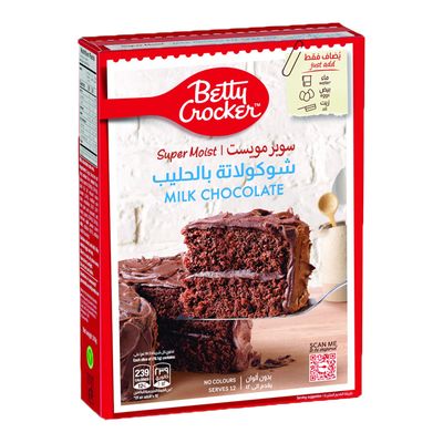   بيتي كروكر خليط كيك شوكولاتة الحليب 430 جرام 
