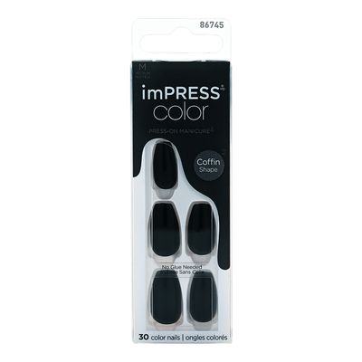 IimPRESS - Press-On Nails -Coffin Shape Medium Length No.86745 - 30 Pieces