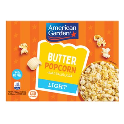 American Garden Popcorn Butter 240 G