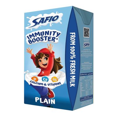 صافيو حليب طويل الأجل سادة 185 مل 