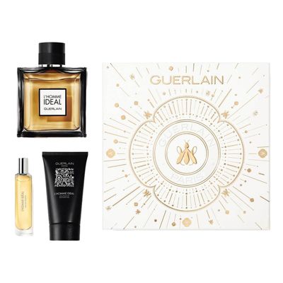 Guerlain Ideal Homme Men's Set Eau de Toilette - 100ml + Sample 10ml + Shower Gel 75ml