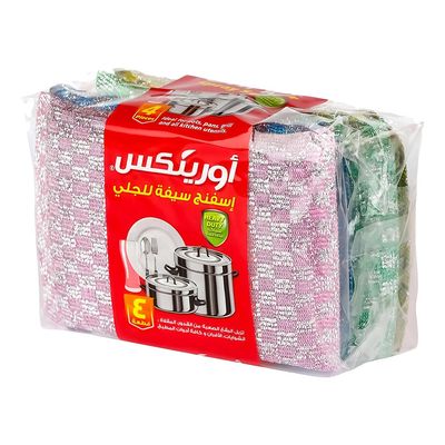 Orinex Scouring Pad 4 Pieces