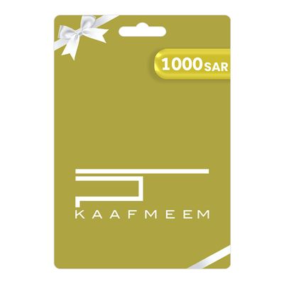 Kaafmeem Gift Card 1000 SAR