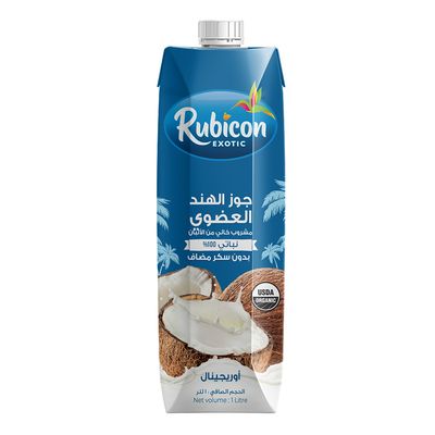 Rubicon Organic Coconut Drink No Added Sugar (Imported) - 1L