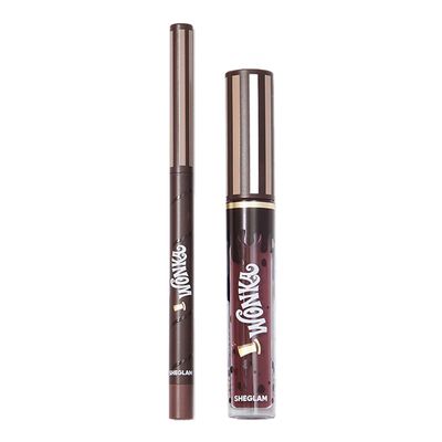 Sheglam Willy Wonka Cocoa Kiss Lip Duo - Hot Fudge