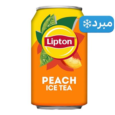 ليبتون شاي مثلج بنكهة الخوخ 310 مل