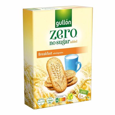Gullon Biscuit Breakfast Whole Grains No Sugar Added 216 G