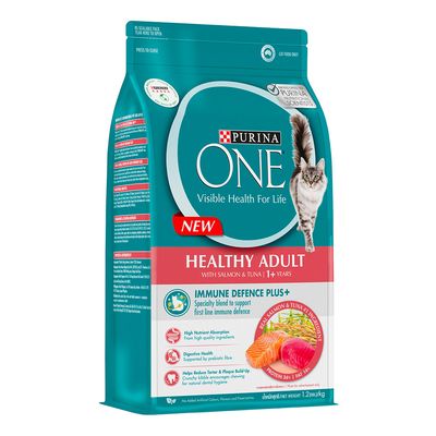 Purina Cat Food With Salmon & Tuna +1 Years 1.2 Kg