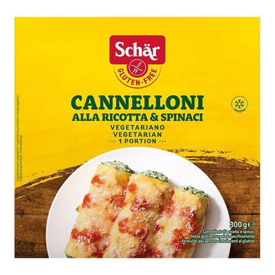 Schar Pasta Cannelloni With Ricotta & Spinach Gluten Free 300 G
