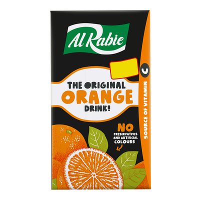 Alrabie Drink Orange Flavor 125 ML