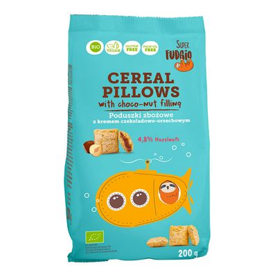 Super Fudgio Breakfast Cereals With Chocolate & Nuts Filling  Gluten Free 200 G