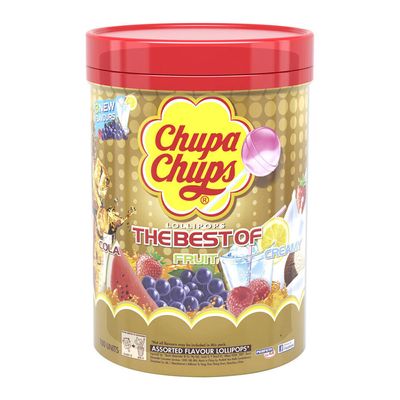 Chupa Chups Lollipop Assorted Flavors Imported 100 Pieces