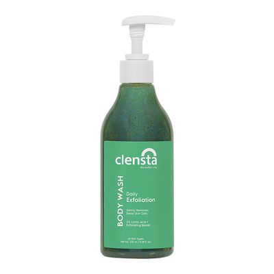 Clensta Daily Exfoliation Body Wash With 2% Lactic Acid And Exfoliating Beads - 275ml