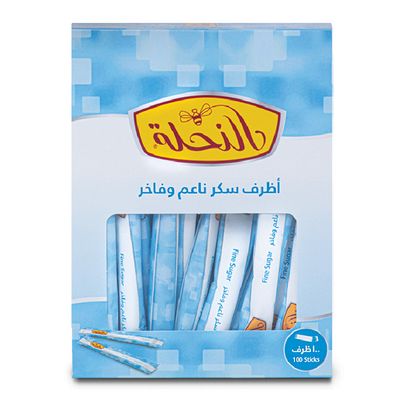 Al Nahla Sugar Fine Premium 100 Sachets