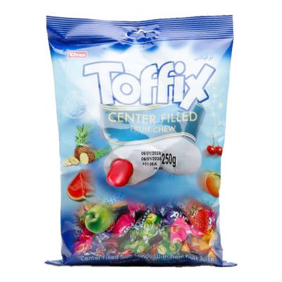 Elvan Toffee Filled With Fruit Chew 250 G