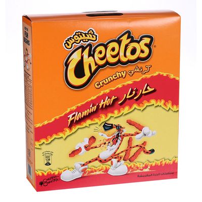 Cheetos Crunchy Flamin Hot 23 G × 12 Box