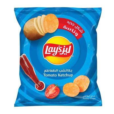 Lays Chips Ketchup Tomatoes 21 G