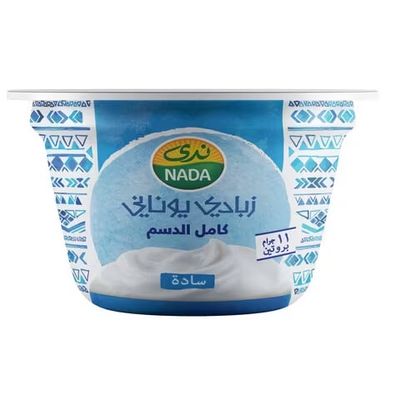 Nada Yogurt Greek Plain Full Fat 160 G