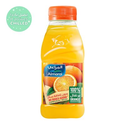 Almarai Juice Orange Mixed Fruit Flavor No Added Sugar 200 ML