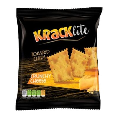 Kracklite Toasted Chips Crunchy Cheese - 26g