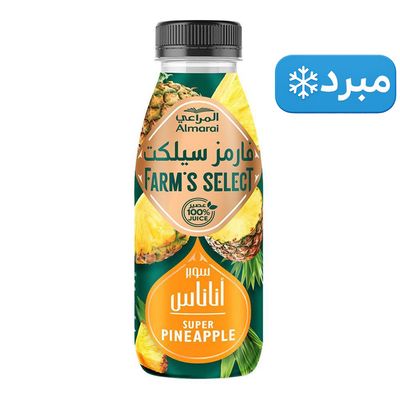 Almarai Juice Farms Select Pineapple Nothing Added - 250ml