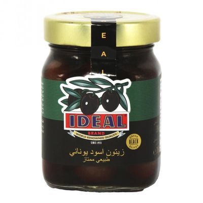 ايديال زيتون اسود يوناني 220 جرام