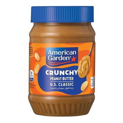 أميريكان جاردن زبدة الفول السوداني خشنة 454 جرام