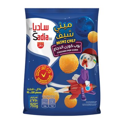 ساديا بوب كورن دجاج بالبقسماط - 750 جرام