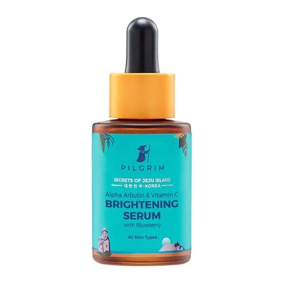Pilgrim Brightening Serum With Alpha Arbutin, Vitamin C, And Blueberry - 30ml