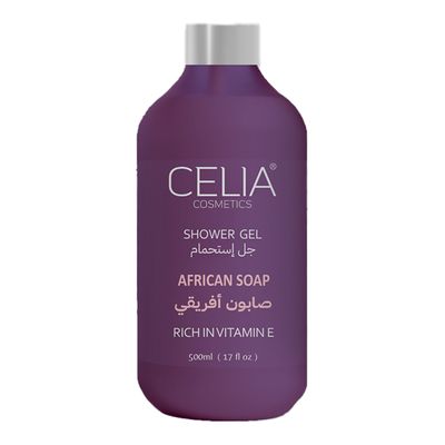 Celia Shower Gel African Soap - 500ml