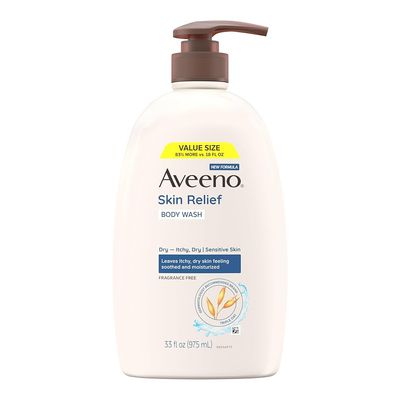 Aveeno Fragrance-free Soothing Body Wash - 975ml