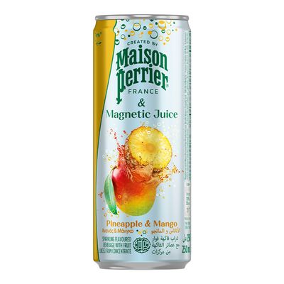 Maison Perrier Sparkling Drink With Pineapple And Mango Flavor 250 ML